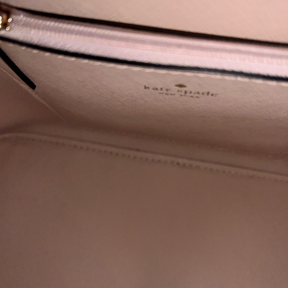 Kate Spade Black Leather Eva New York Bag - Picture 6 of 7